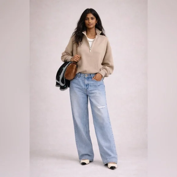 Levi’s XL Straight 27/31 Wide Leg Vintage Wash - Picture 2 of 10